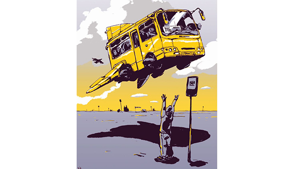Going. | Yellow&Blue – obraz współczesnej Ukrainy – PREZENTACJA PROJEKTU I KLUBU ILUSTRATORÓW PICTORIC - Warsztaty Kultury