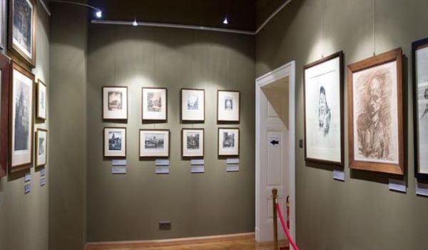 Going. | Sztuka Wrocławia 1850-1945 - Muzeum Historyczne - Pałac Królewski - Oddział Muzeum Miejskiego