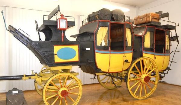 Going. | Wystawa "Konne Pojazdy Pocztowe" - Muzeum Poczty i Telekomunikacji we Wrocławiu